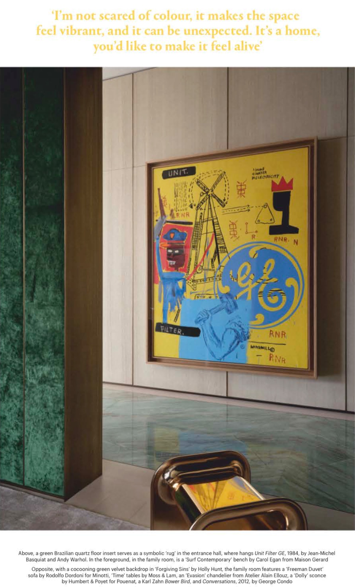 WALLPAPER AUGUST 2025 featuring furniture by Studio Carol Egan.